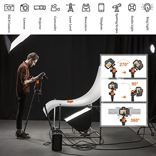 Professional 83" DSLR Camera Tripod