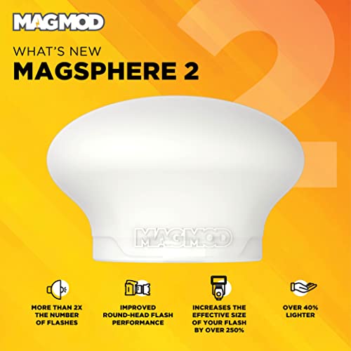 MagSphere 2 Flash Diffuser - Photography Lighting Favorite