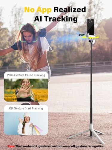 AOCHUAN M2PRO Smartphone Gimbal Stabilizer with RGB Light