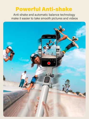 AOCHUAN M2PRO Smartphone Gimbal Stabilizer with RGB Light