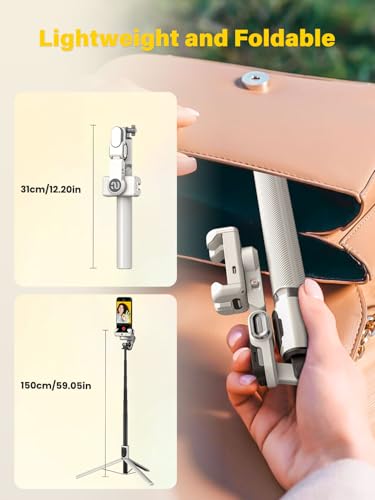 AOCHUAN M2PRO Smartphone Gimbal Stabilizer with RGB Light