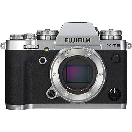 Silver Fujifilm X-T3 Mirrorless Camera Body - Bestseller