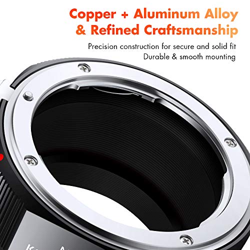 K&F Concept Lens Mount Adapter for Sony Alpha