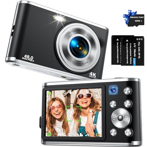 48MP Auto Focus FHD 4K Vlogging Camera