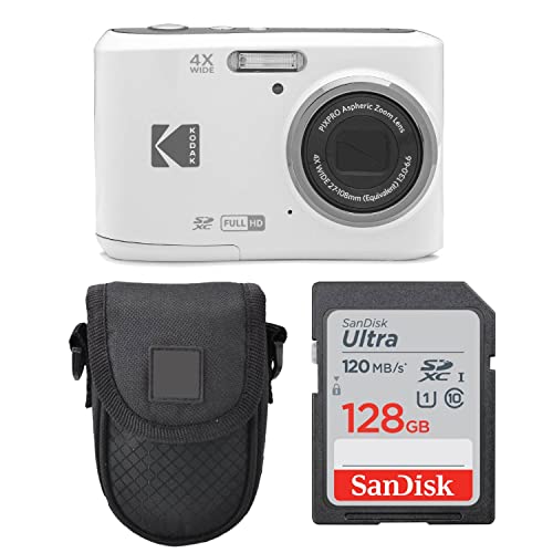 Kodak PIXPRO FZ45 Camera Bundle+128GB SDXC Memory