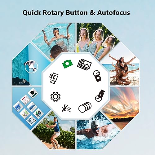 Compact 4K Autofocus Camera with 48MP, 16X Zoom
