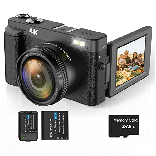48MP 4K Digital Camera - Perfect for Vlogging