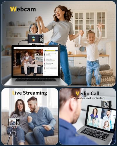 48MP Auto Focus FHD 4K Vlogging Camera