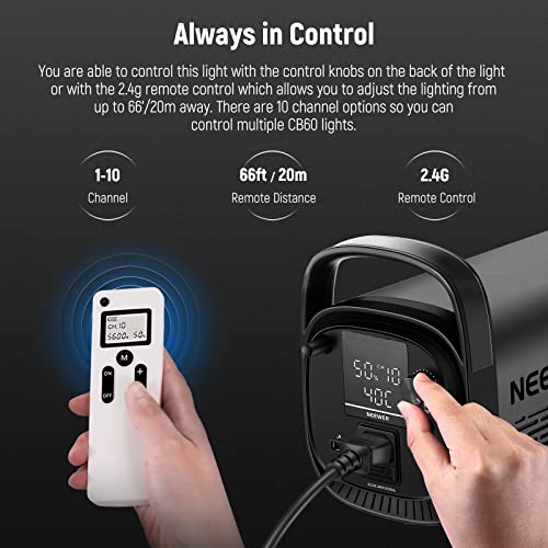 NEEWER CB60 2.4G 70W LED Video Light