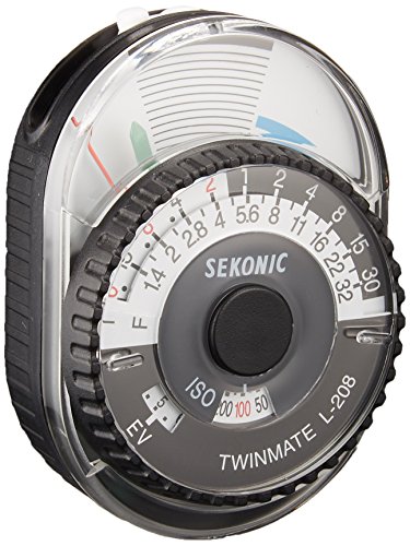 Sekonic 401-208 Twin Mate Light Meter - Black/White
