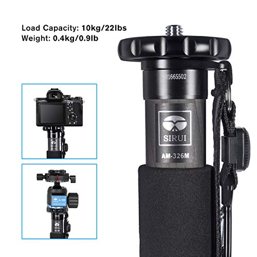 Compact Carbon Fiber Monopod for Lightweight Travel