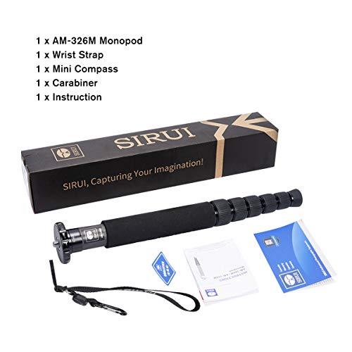 Compact Carbon Fiber Monopod for Lightweight Travel