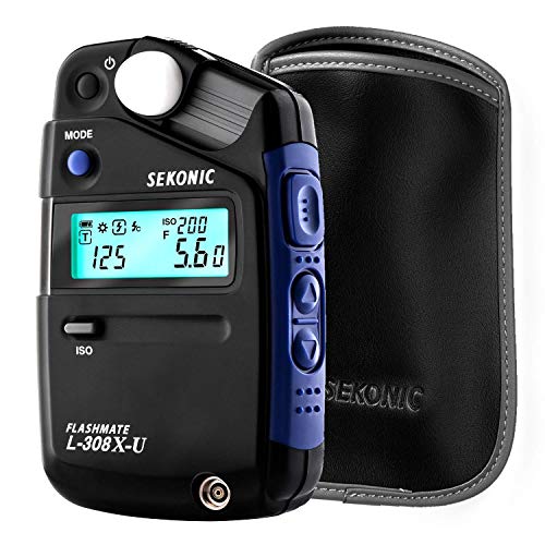 Sekonic L-308X-U Flashmate Light Meter + Deluxe Case
