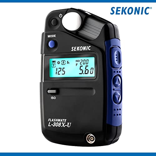 Sekonic L-308X-U Flashmate Light Meter + Deluxe Case