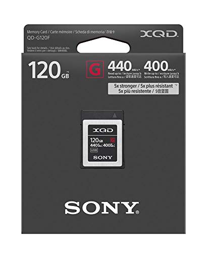 Sony XQD G series 120GB Memory Card