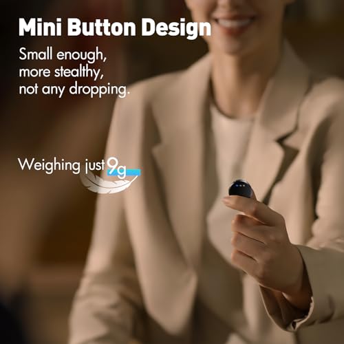 Mini Wireless Lavalier Microphone with Noise Cancellation