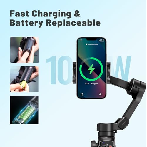 Comitok L9 Smartphone Gimbal Stabilizer with Tripod