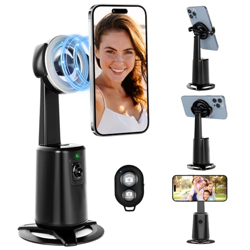 Smartphone Gimbal Stabilizer with Auto Face Tracking