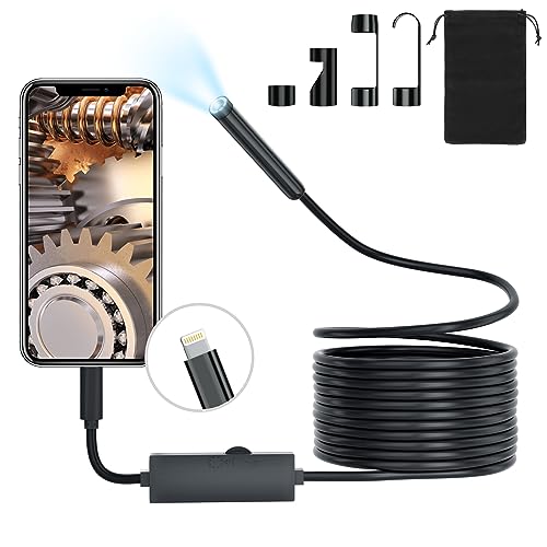Kansmart iPhone Endoscope Camera: 1920p HD Borescope