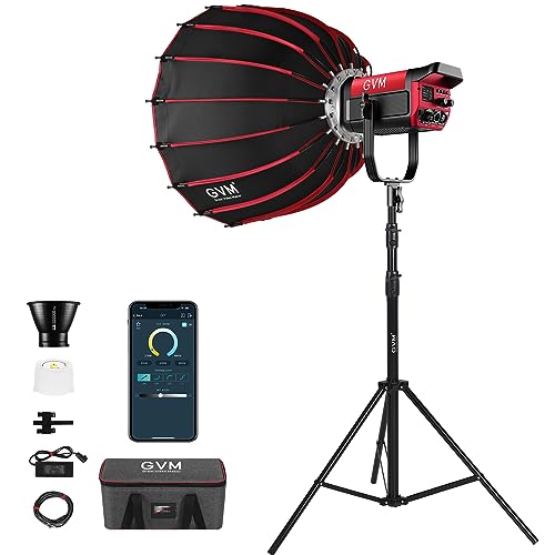 GVM 200W LED Studio Light Kit