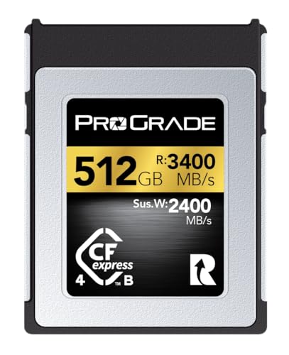 512GB ProGrade Gold CFexpress 4.0 Memory Card