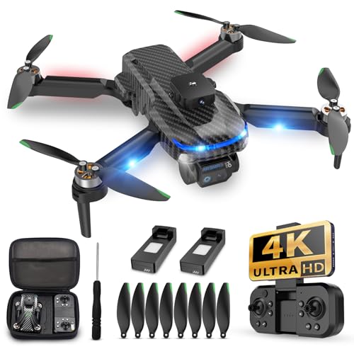 4K Camera Foldable Mini Drones - Adjustable Lens