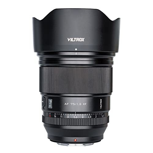 VILTROX PRO 75mm f/1.2 Fuji X Mount Lens
