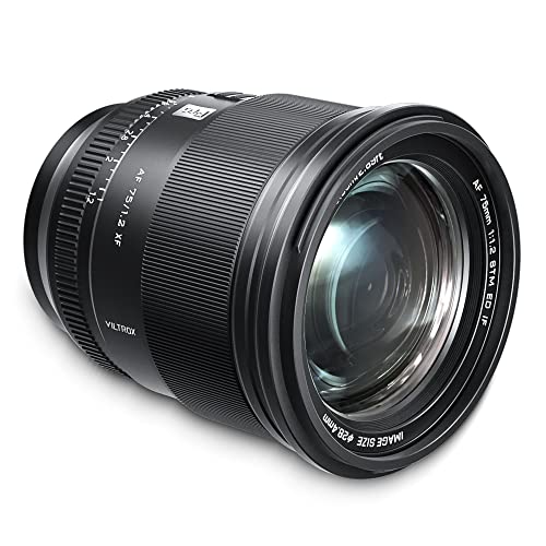 VILTROX PRO 75mm f/1.2 Fuji X Mount Lens