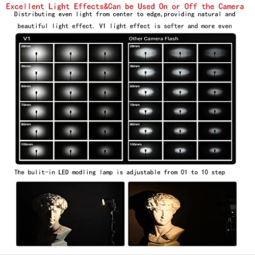 Godox V1-N Flash for Nikon - Powerful & Versatile