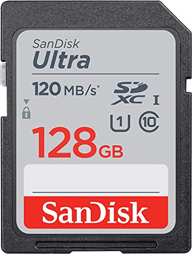 128GB SanDisk SDXC Memory Card Bundle for Canon EOS Cameras