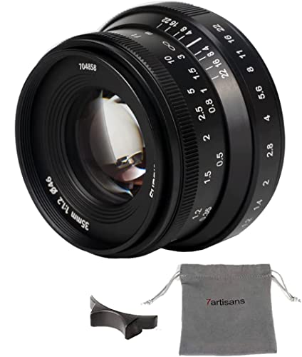 35mm F1.2 II Camera Portrait Lens for Fujifilm X-Series