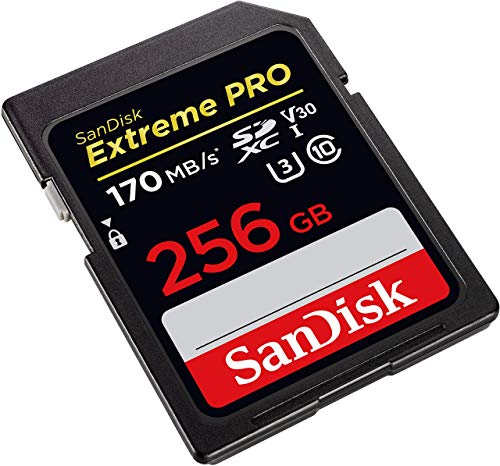 256GB SanDisk Extreme PRO SDXC UHS-I Card- C10, U3