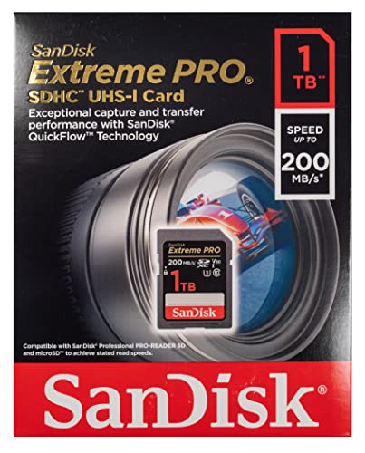 SanDisk 1TB Extreme Pro SD Card Bundle