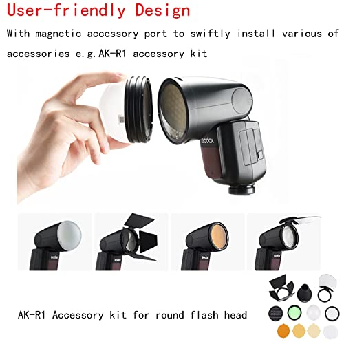 Godox V1-N Flash for Nikon - Powerful & Versatile