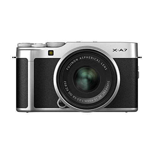 Fujifilm X-A7 Mirrorless Camera with XC15-45mm Lens