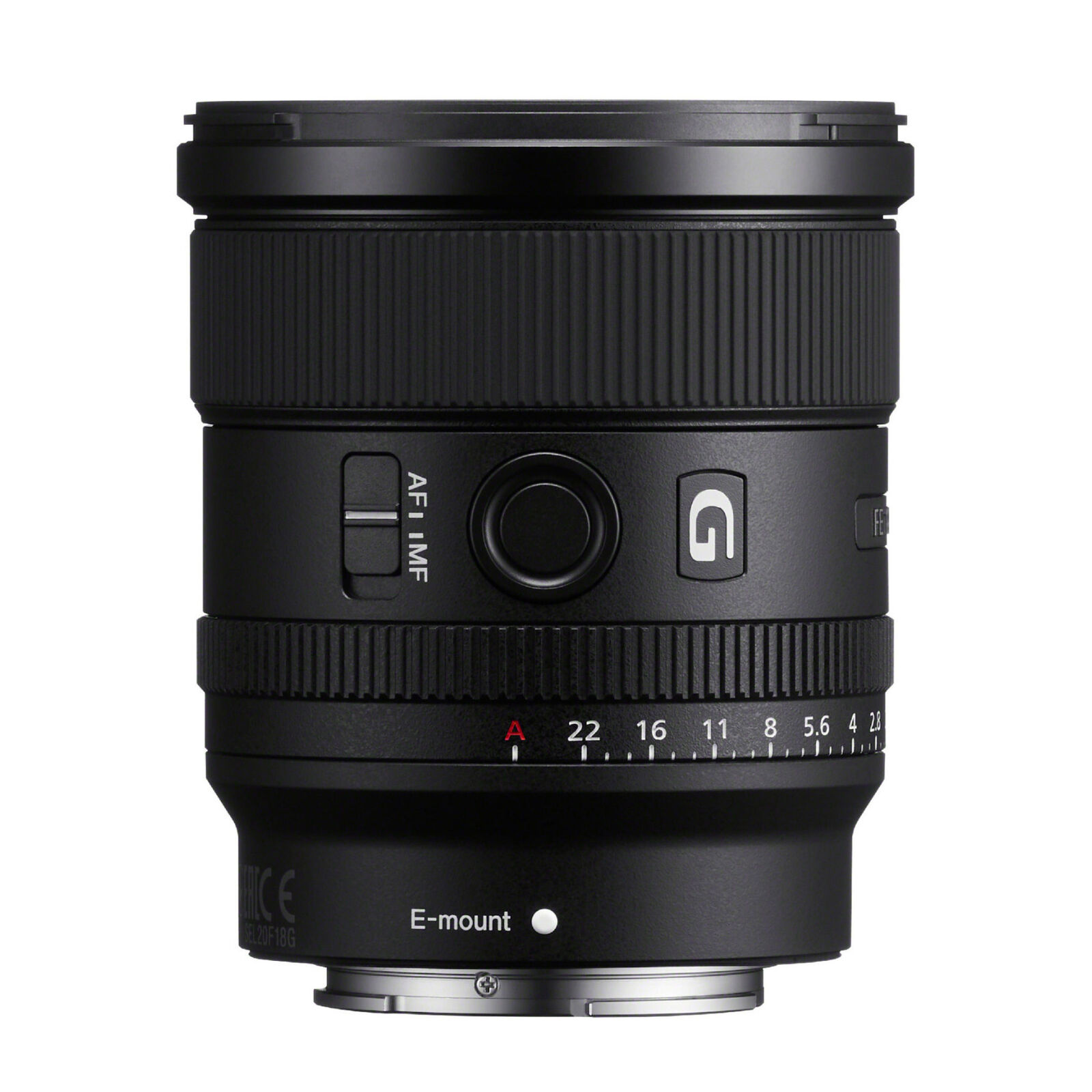 Sony FE 20mm F1.8 G Ultra-Wide Prime Lens