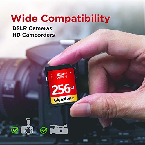 256GB SD Card for Canon Nikon Sony Digital Camera