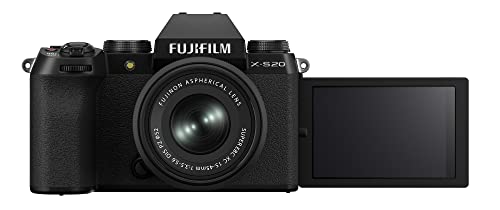 Fujifilm X-S20 Camera with XC15-45mm Lens - Black