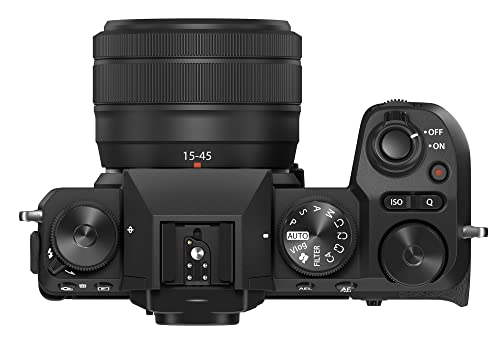 Fujifilm X-S20 Camera with XC15-45mm Lens - Black