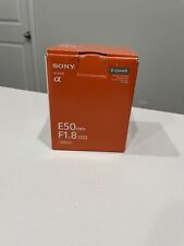 Sony 50mm F1.8 OSS Portrait Lens - Black