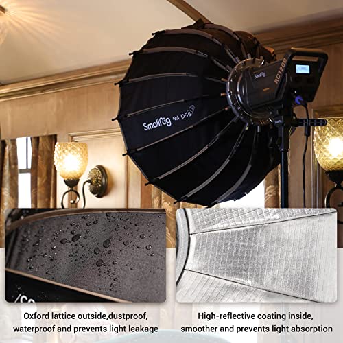 Parabolic Softbox for SmallRig RC Lights (21.6inch/55cm)