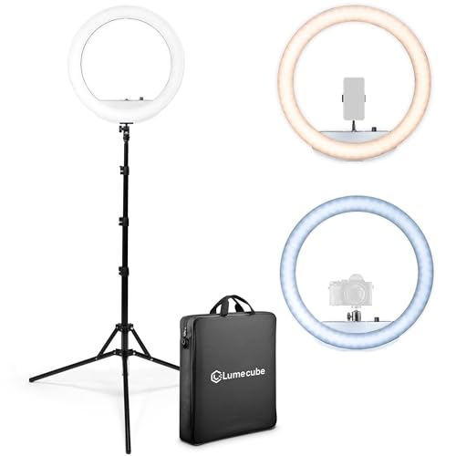 Lume Cube LED Ring Light with Stand and Phone Holder