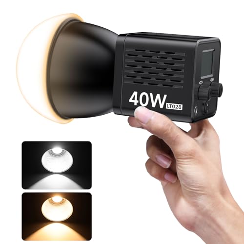 40W Portable LED Video Light with 3400mAh Battery