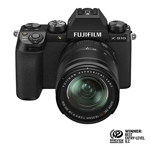 Fujifilm X-S10 Camera with XF18-55mm Lens Kit