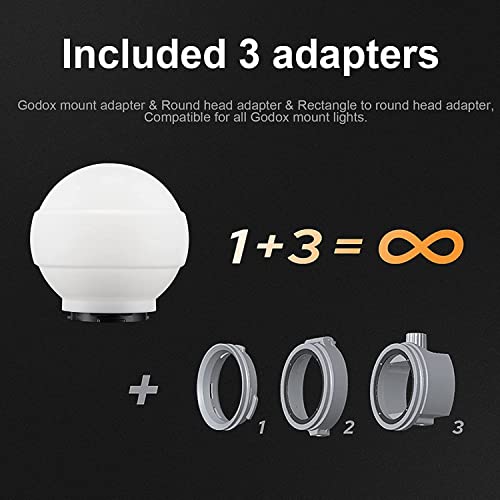 Godox Flash Diffuser Light for Speedlight Photography Accessories