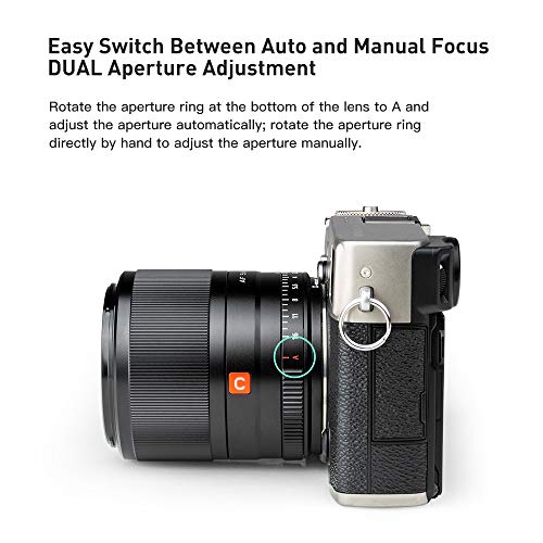 VILTROX 56mm F1.4 STM Lens for Fuji X-Mount