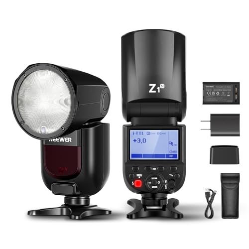 NEEWER Round Head Flash Speedlite for Nikon