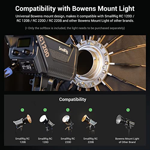 Parabolic Softbox for SmallRig RC Lights (21.6inch/55cm)