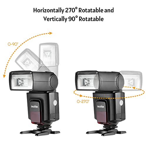GODOX Universal On-Camera Flash Speedlite + Wireless Trigger