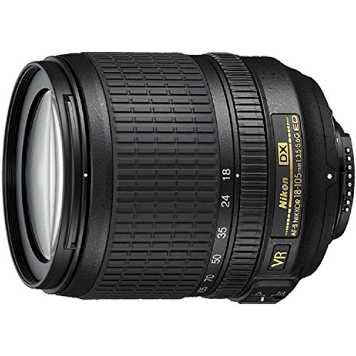 Nikon AF-S DX NIKKOR 18-105mm Zoom Lens - Auto Focus - Nikon DSLR Cameras